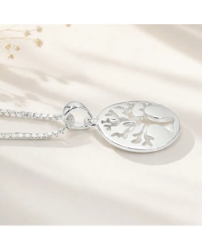 Tree of Life Pendant – 925 Sterling Silver Handmade Gift for Her