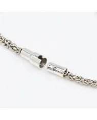 925 Sterling Silver Byzantine Chain Bracelet for Men & Women