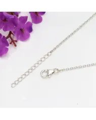 Aventurine Beaded Chain Bracelet - 925 Sterling Silver