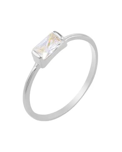 Swarovski Crystal Ring - 925 Sterling Silver Handmade Gemstone Jewelry