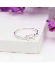 Swarovski Crystal Ring - 925 Sterling Silver Handmade Gemstone Jewelry