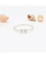 Swarovski Crystal Ring - 925 Sterling Silver Handmade Gemstone Jewelry