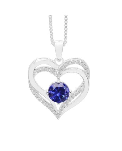 Minimalist heart shape pendant necklaces for women