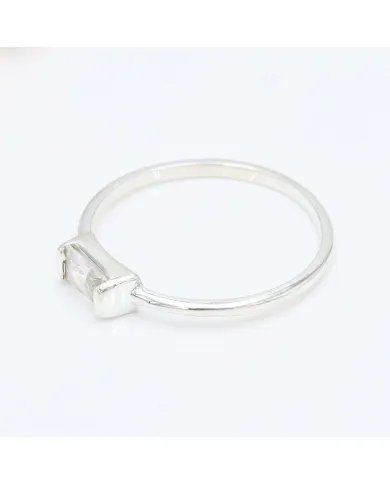 Swarovski Crystal Ring - 925 Sterling Silver Handmade Gemstone Jewelry