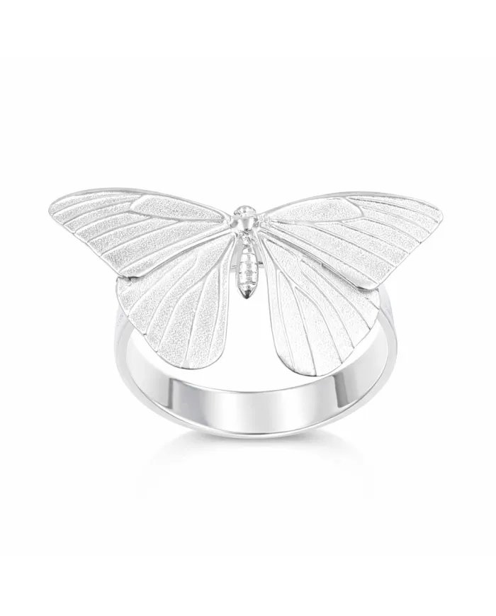 Butterfly Ring – Handmade 925 Sterling Silver Jewelry for Her