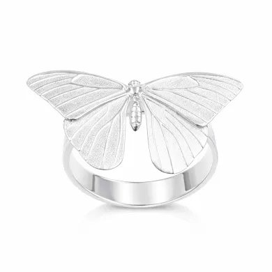 Butterfly Ring – Handmade 925 Sterling Silver Jewelry for Her
