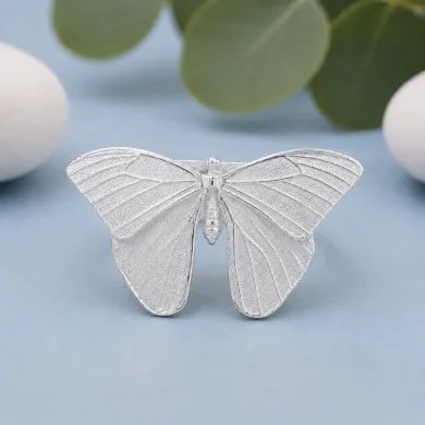 Butterfly Ring – Handmade 925 Sterling Silver Jewelry for Her