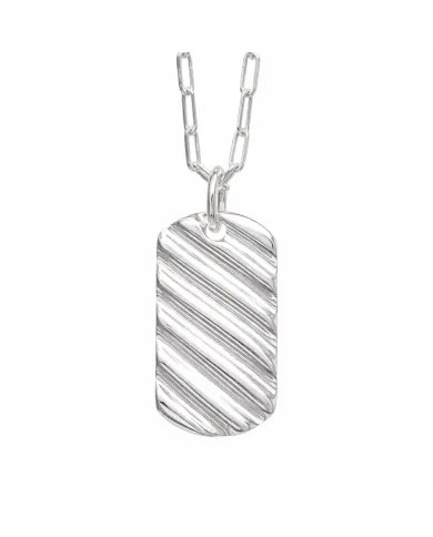 925 Sterling Silver Wave Pendant | Handmade Unisex Jewelry