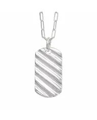 Gold Plated Wave Pendant in 925 Silver | Handmade Unisex Jewelry