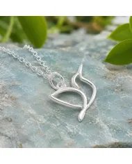 925 Sterling Silver Hummingbird Pendant – Handmade Gift for Her