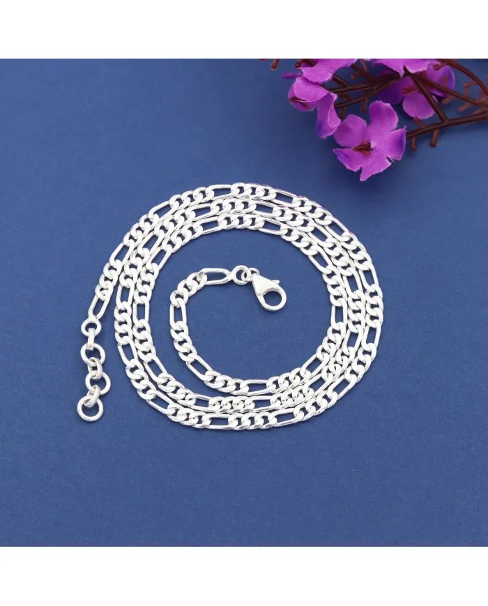 925 Sterling Silver Men’s Chain Necklace – Handmade Jewelry