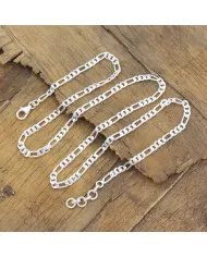 925 Sterling Silver Men’s Chain Necklace – Handmade Jewelry