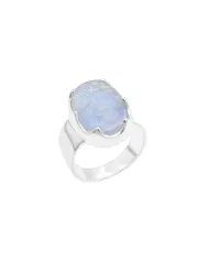 Garnet Gemstone Ring – Handmade 925 Sterling Silver Jewelry