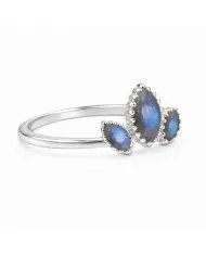 Labradorite Ring in 925 Sterling Silver – Handmade Gemstone Jewelry