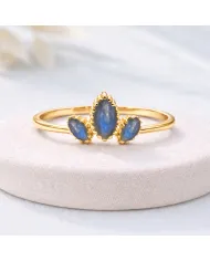 Labradorite Ring in 925 Sterling Silver – Handmade Gemstone Jewelry