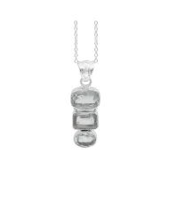 Obsidian Jasper Face Carved Sunburst Pendant in 925 Sterling Silver