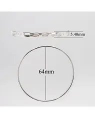925 Sterling Silver Hammered Bangle Handmade Daily Wear Jewelry