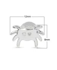 Sterling Silver Crab Stud Earrings | Cute Ocean-Inspired Jewelry