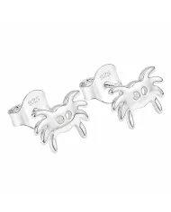 925 Sterling Silver Handmade Open Circle Dangle Earrings Gift for Her