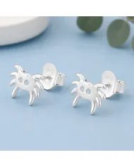 Sterling Silver Crab Stud Earrings | Cute Ocean-Inspired Jewelry