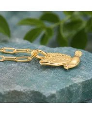 18K Gold Plated Dove Pendant – Flying Bird Peace Symbol Jewelry for Her