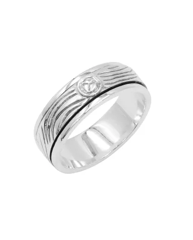 925 Sterling Silver Spinner Ring Handmade Stress Relief Fidget Band