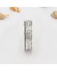 925 Sterling Silver Spinner Ring Handmade Stress Relief Fidget Band