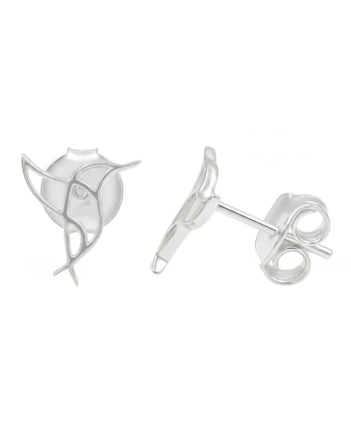 925 Sterling Silver Hummingbird Stud Earrings - Minimalist Jewelry
