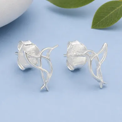 925 Sterling Silver Hummingbird Stud Earrings - Minimalist Jewelry