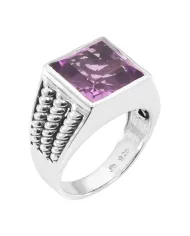 925 Sterling Silver Spinner Ring Handmade Stress Relief Fidget Band