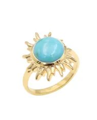 Garnet Gemstone Minimalist Solid Sterling Silver Handmade Ring For Women