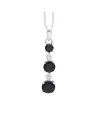 Sunburst Moonstone Pendant – 925 Sterling Silver Minimalist Necklace