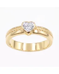 Emerald Solitaire Ring - 925 Sterling Silver Handmade May Birthstone