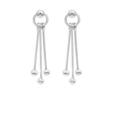 925 Sterling Silver Ball Earrings for Women Handmade Jewelry