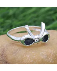 925 Sterling Silver Bow Ring - Minimalist Jewelry for Women