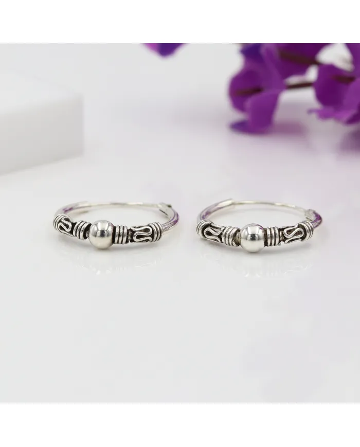 925 Sterling Silver Hoop Earrings for Women – Classic Lightweight Hoops
