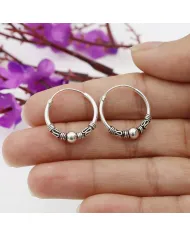 925 Sterling Silver Hoop Earrings for Women – Classic Lightweight Hoops