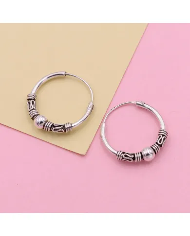 925 Sterling Silver Hoop Earrings for Women – Classic Lightweight Hoops