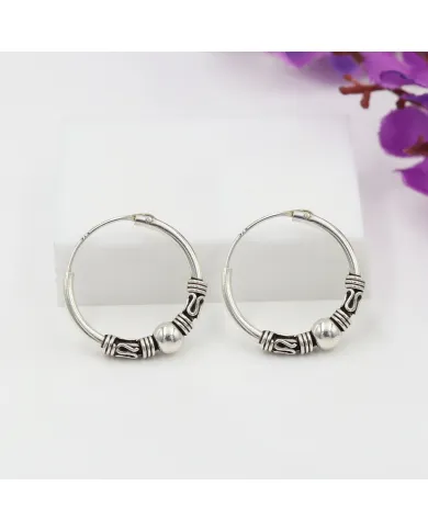 925 Sterling Silver Hoop Earrings for Women – Classic Lightweight Hoops