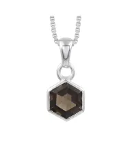 18k Gold Plated Garnet Gemstone Pendant Necklace for Women