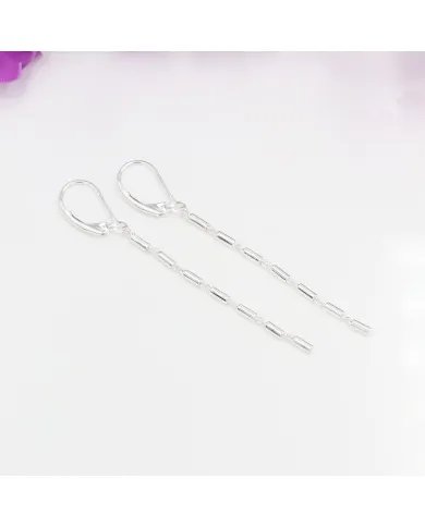 925 Sterling Silver Dangle Earrings – Handmade Drop Jewelry for Women