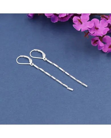 Sterling Silver Dangle Earrings – Handmade Drop Earrings for Women