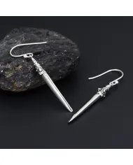 Sterling Silver Dangle Earrings - Handmade Drop Earrings for Women