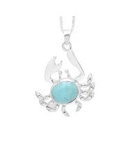 Natural Rainbow Moonstone Sword Pendant - 925 Sterling Silver Jewelry