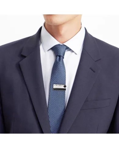 Classic Black Onyx Tie Clip – Elegant Handmade Men’s Gift