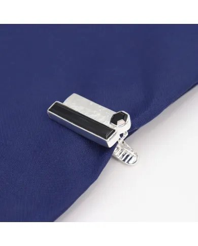 Classic Black Onyx Tie Clip – Elegant Handmade Men’s Gift