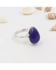 Lapis Lazuli Ring - Sterling Silver Handmade Ring Statement Ring Enhance Beauty Ring Dainty Ring for Women