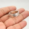 Anxiety Ring, 925 Silver Ring, Meditation Ring, Promise Silver Ring, Yoga Ring, Fidget Ring, Thumb Spinner Ring, Spinner Ring