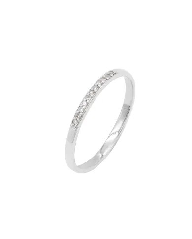 Natural Swarovski Crystal Ring - Sterling Silver Handmade Ring Minimalist Jewelry