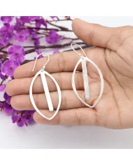 925 Sterling Silver Dangle Earrings – Versatile Statement Jewelry